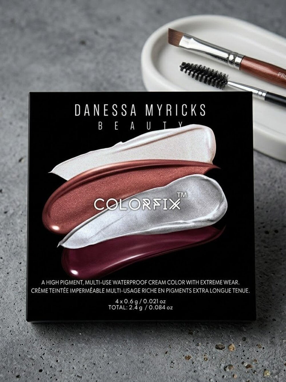 Danessa Myricks Beauty Colorfix Cream Color Set Milky Way, Platinum, Celebration